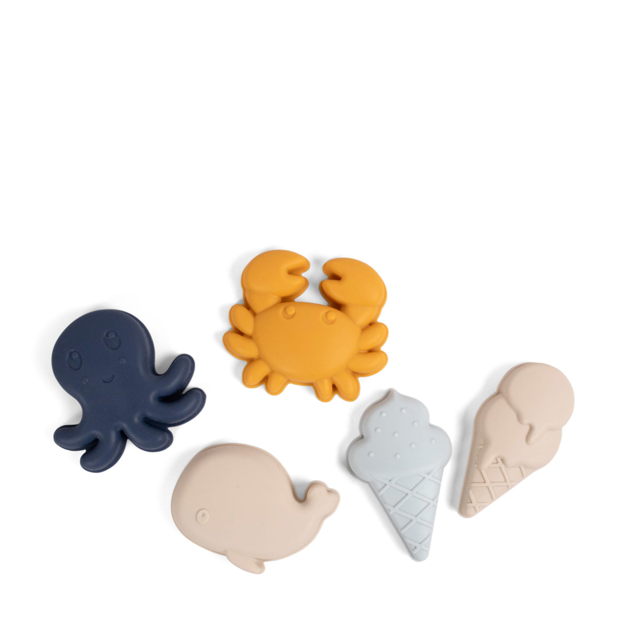 SILICONE SAND TOYS 5 PIECES