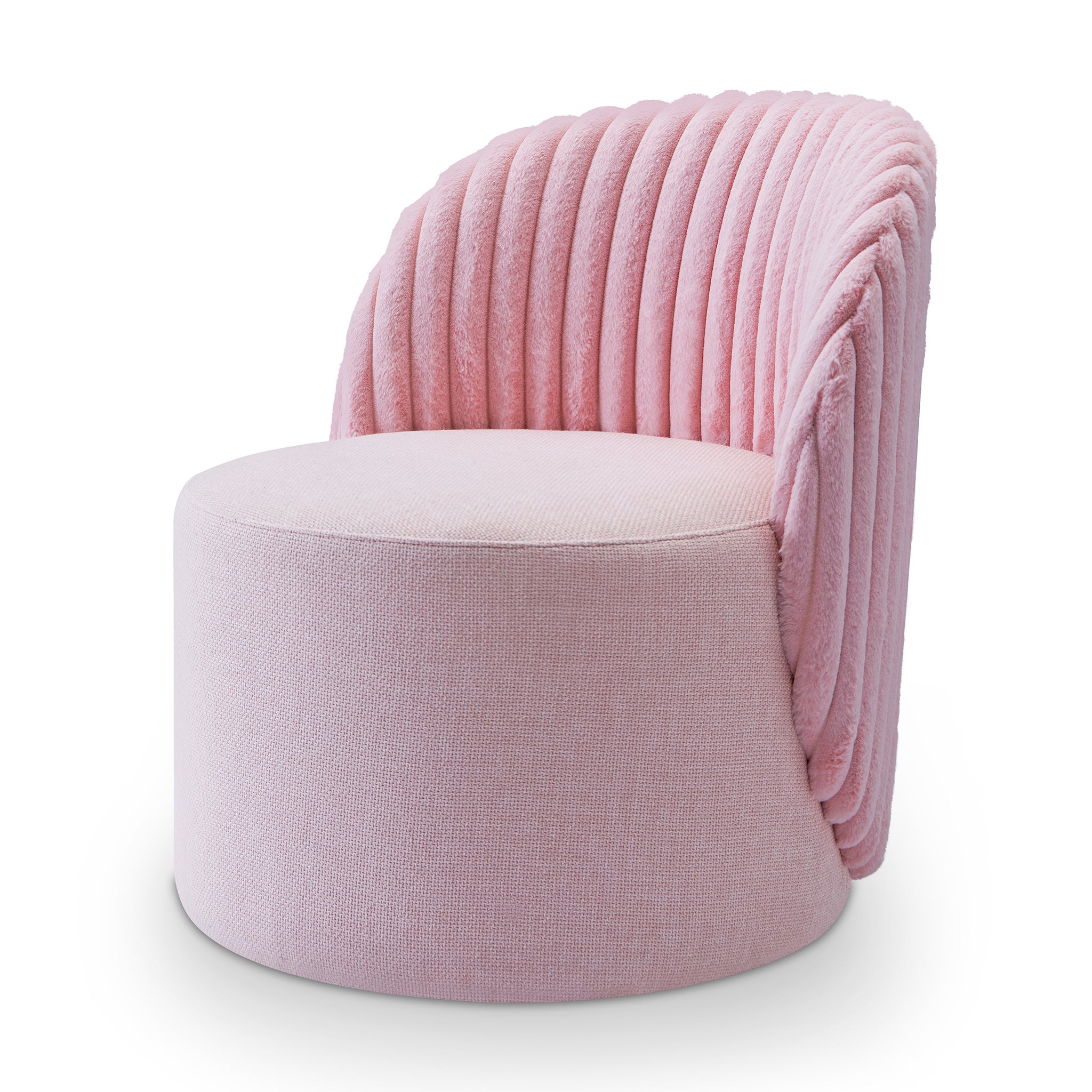 VELMONT BABY PINK CHAIR